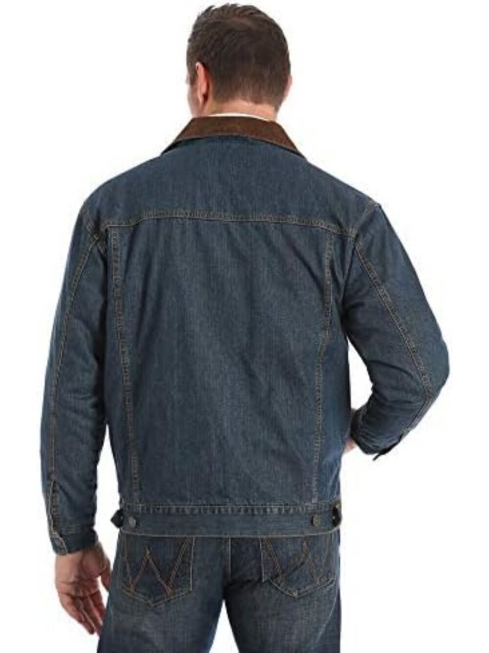 Men's Denim Jacket with Blanket Lining, Concealed Carry, Stylish & Functional - Picture 2 of 3